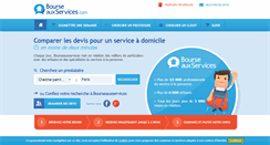 Desktop Screenshot of bourseauxservices.com